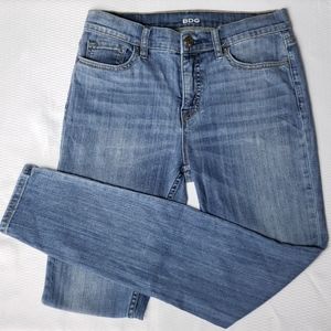 BDG High Rise Cigarette Ankle sz28!